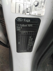 2016 Ford Kuga Ecoboost parts